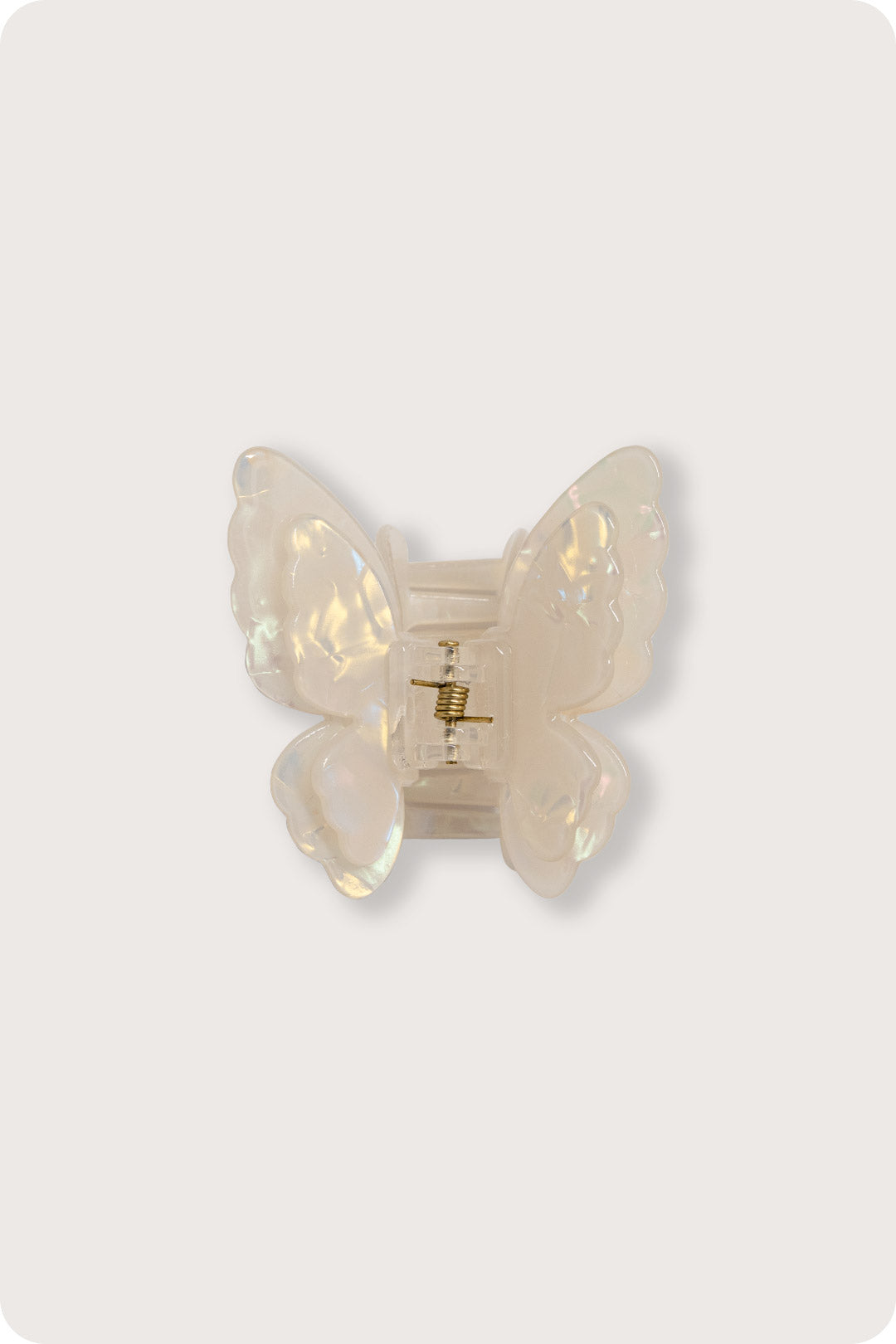 Double Wing Butterfly - Pearl
